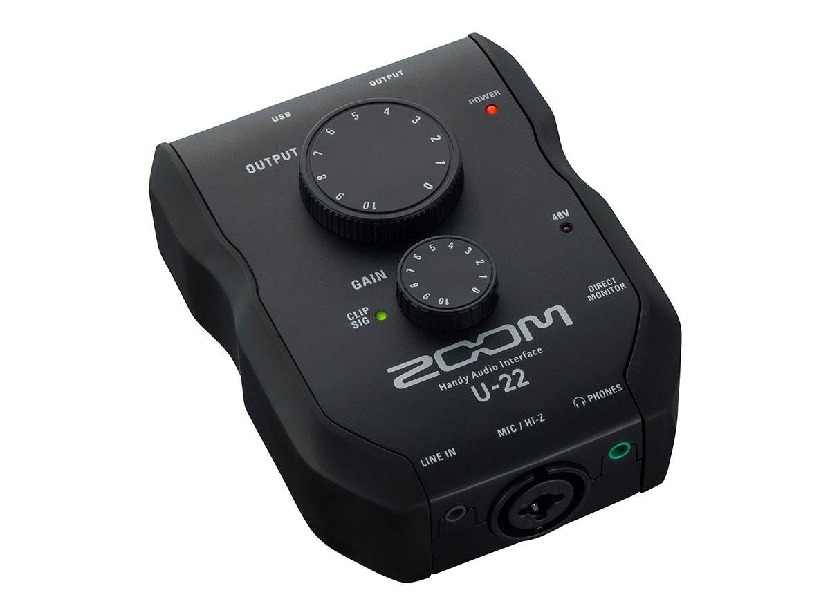 Zoom U-22 - Interfaz de audio portátil