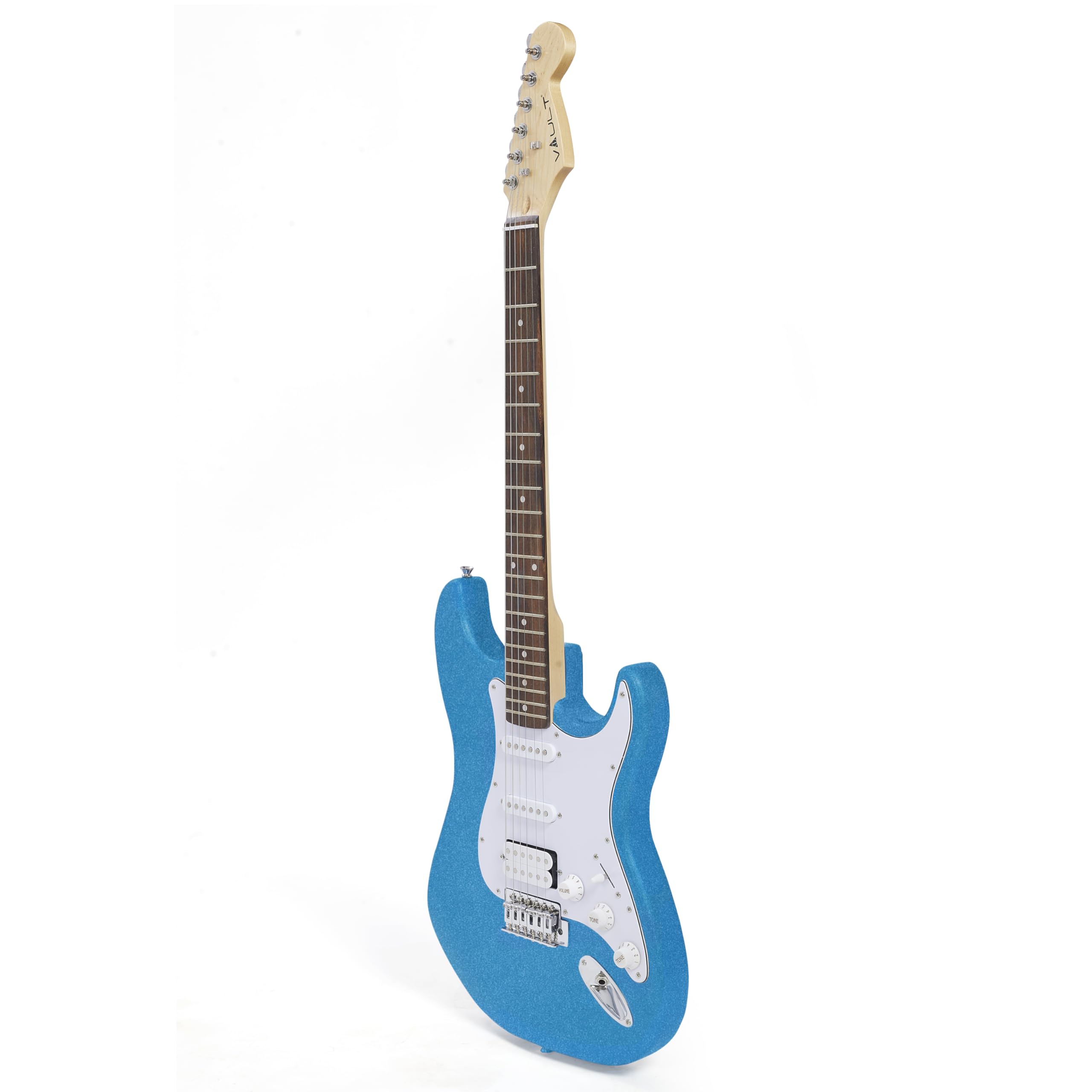 Vault ST1 Premium Electric Guitar - Metallic Blue - Image 3 thumbnail
