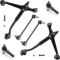 Vista 174 de Detroit Axle - Kit de brazos de control delantero RWD para Mercedes-Benz E320 E420 E430 E55 AMG, 2 brazos de control inferiores, 2 brazos de control