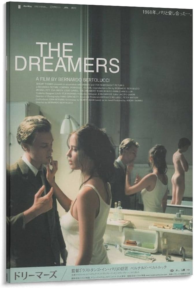 絵画 THE DREAMERS Amazon.com: The Dreamers Movie Poster Canvas Painting Wall Art
