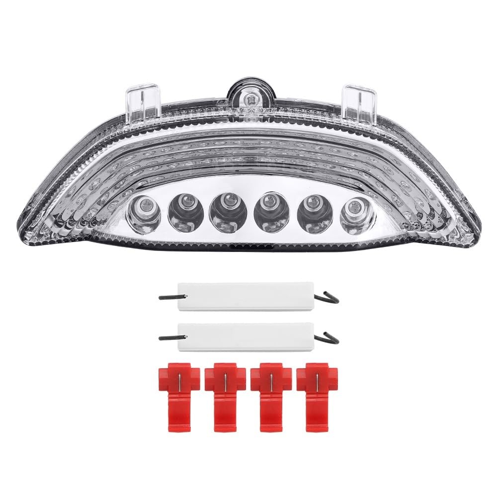 Luz parada trasera de alta resistencia e intermitentes integrados para VMX1700 Vmax 8