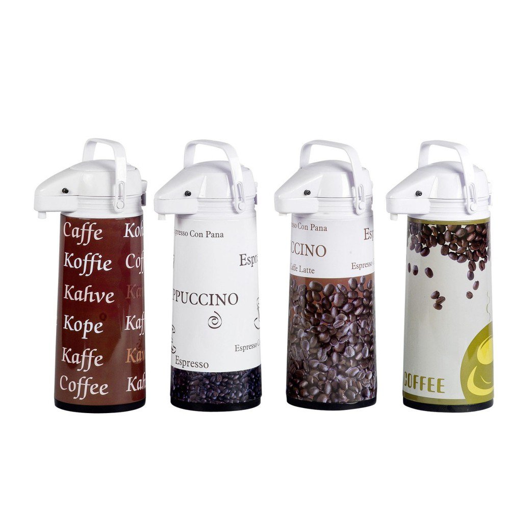 HI Airpot-Kaffeekanne, 1,9 l, bunt sortiert, Glas, Maße 18 × 18 × 10 cm