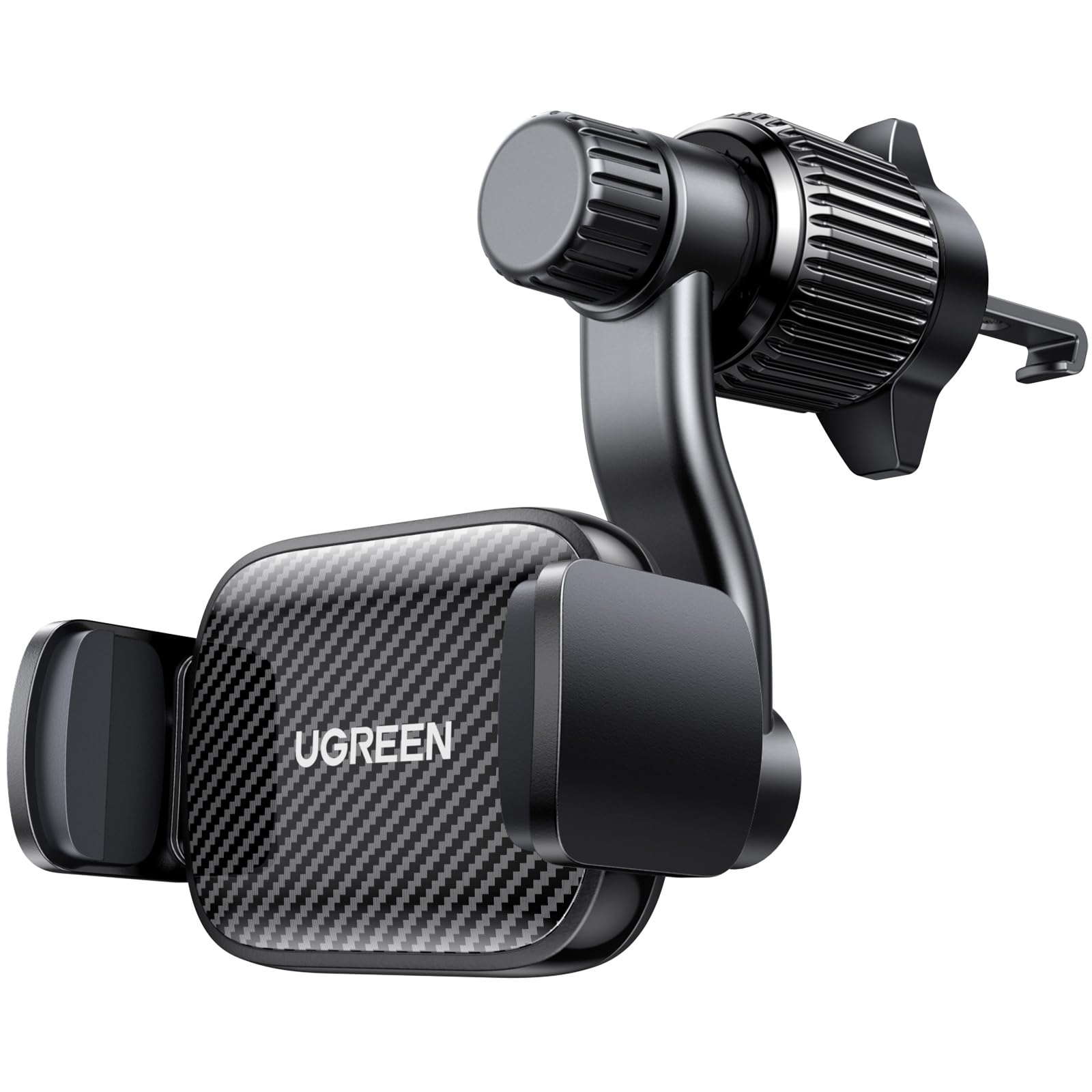 UGREEN Car Phone Holder Car Mount, [360° Rotation & Wider Clamp], No Blocking Air Vent Mobile Holder, Fit for iPhone 16/15/14/13, Samsung S25/24/23/Z Flip, All 4.7-7.2" Smartphone AccessoriesUGREEN Car Phone Holder Car Mount, [360° Rotation…