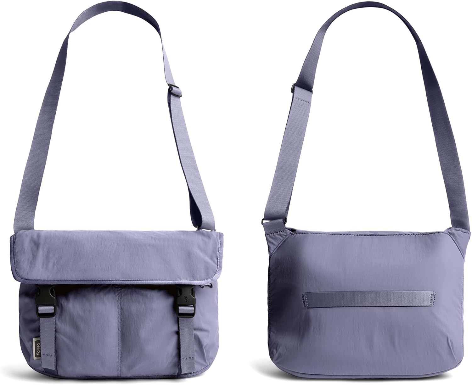 Bellroy Cinch Messenger (12 liter lightweight shoulder bag, water-resistant fabric, effortless organization) - LilacHaze