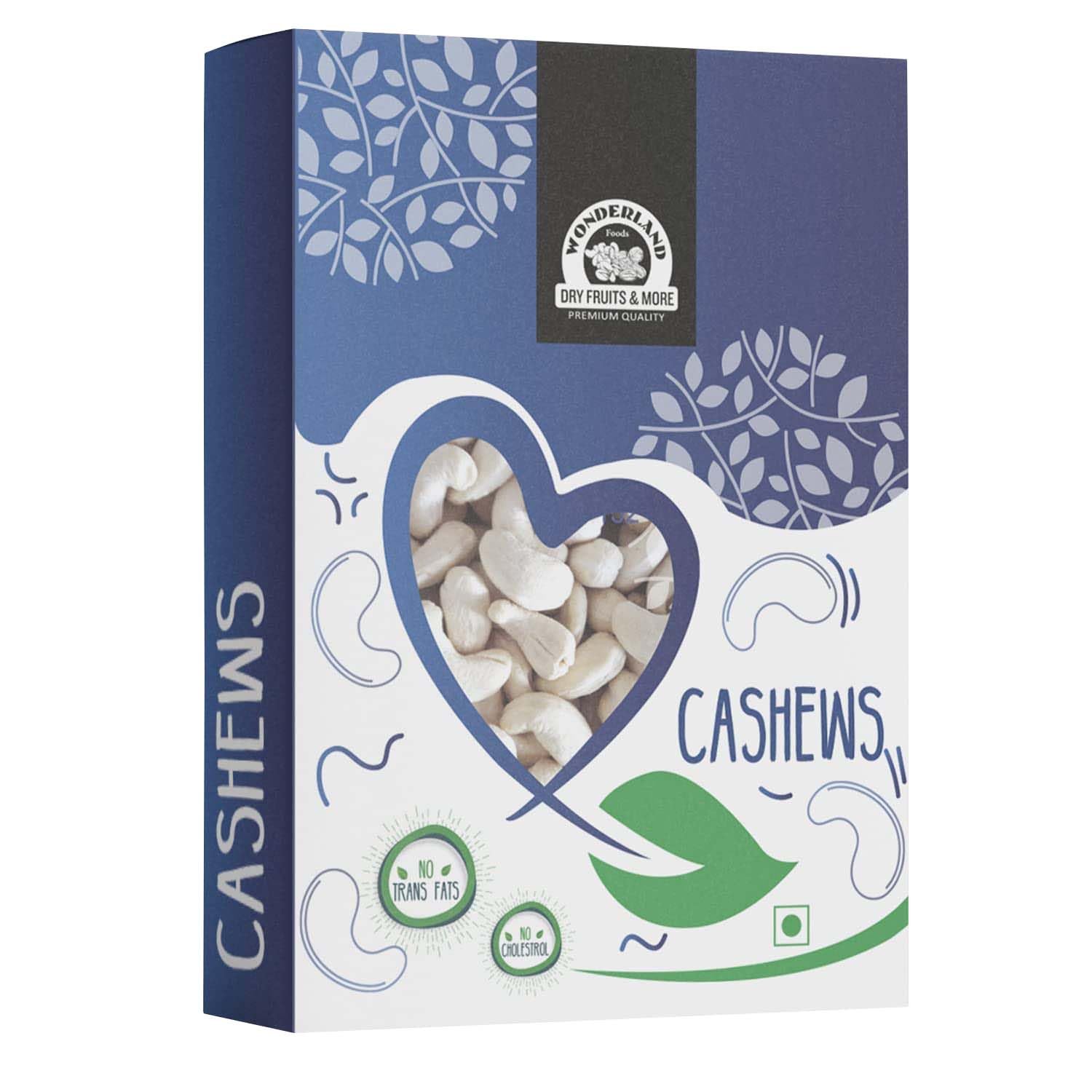 WONDERLAND FOODS Whole Raw Cashew (Kaju) W320-Grade 200 Box (B09RZTJWZD) Amazon Price History, Amazon Price Tracker