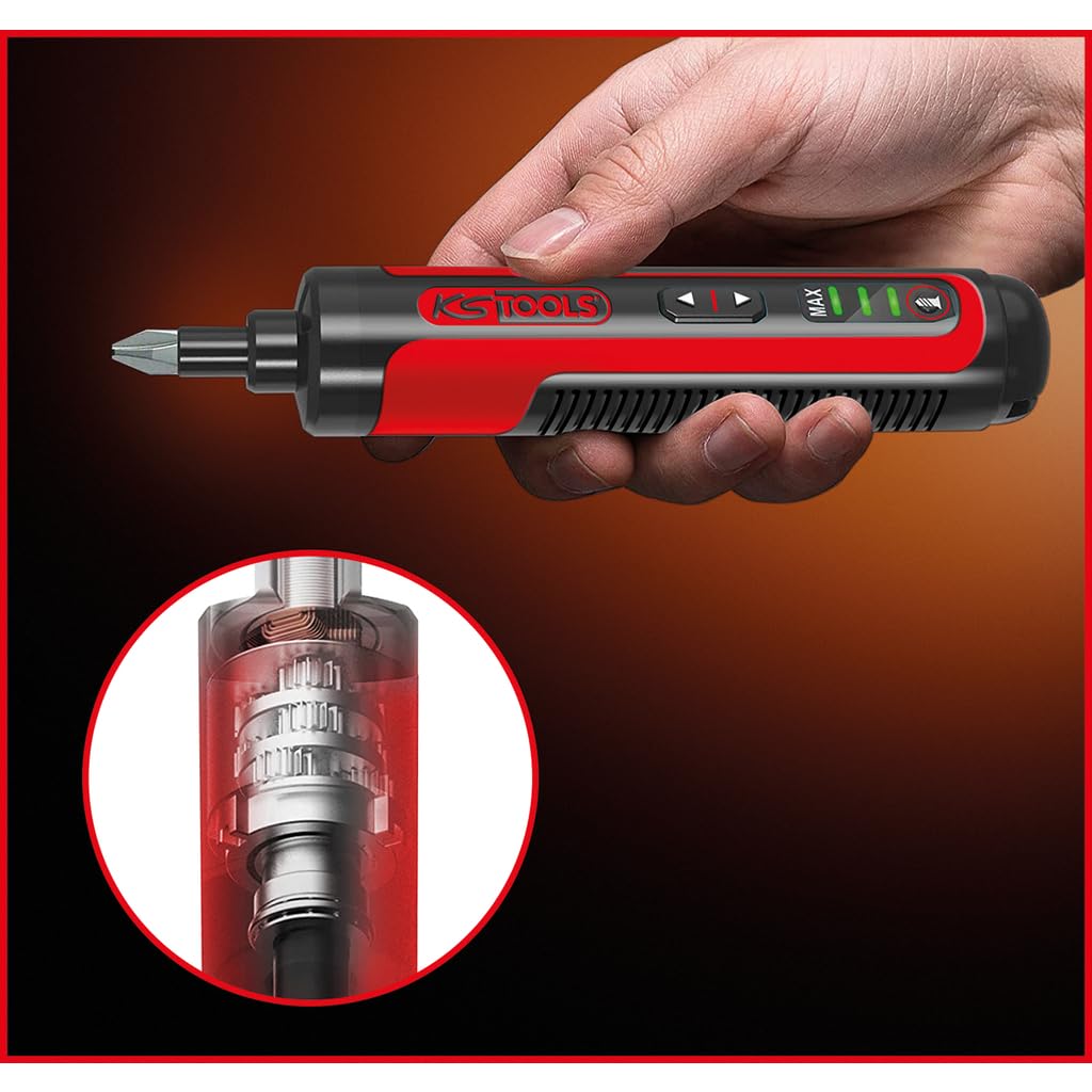 KS TOOLS eMONSTER Jeu de tournevis à embout sans fil 1/4", 27 pièces
