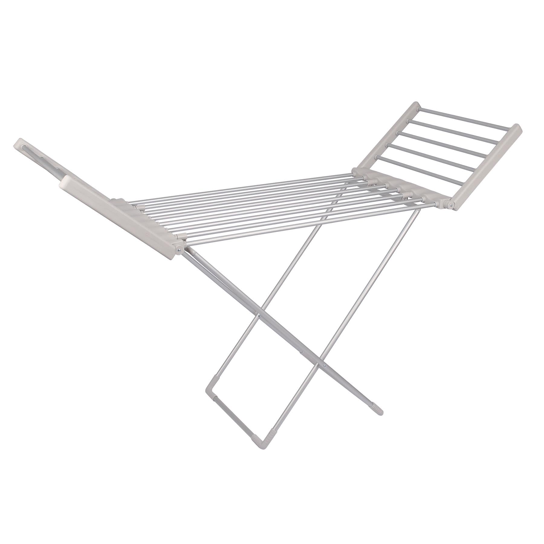 Harbour Housewares Electric Heated Clothes Airer50Hz 220WSilver from B&Q