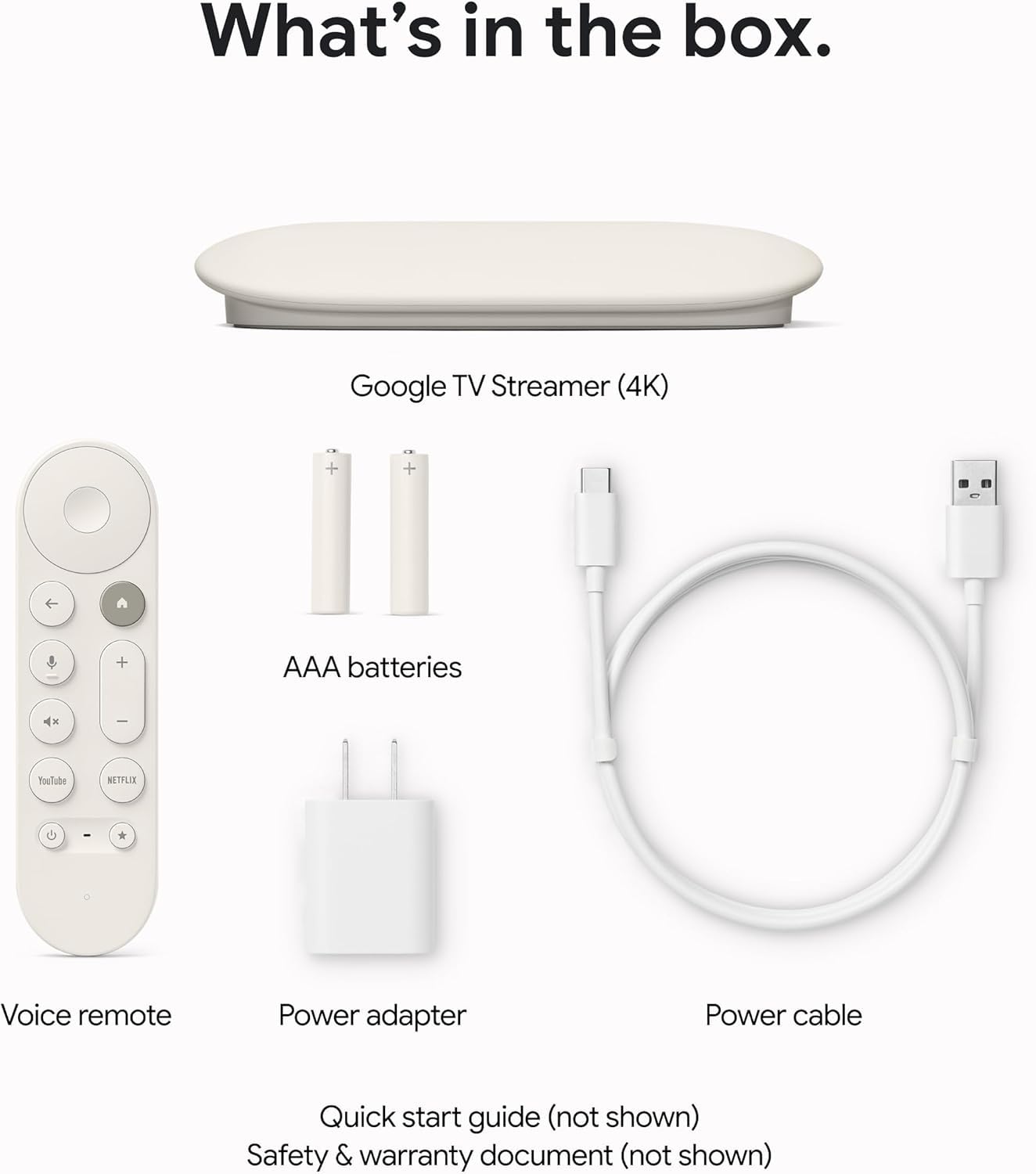 【新品未開封】Google TV Streamer 4K Google TV Streamer 4K HDR with Dolby Vision & Atmos – 32GB Storage
