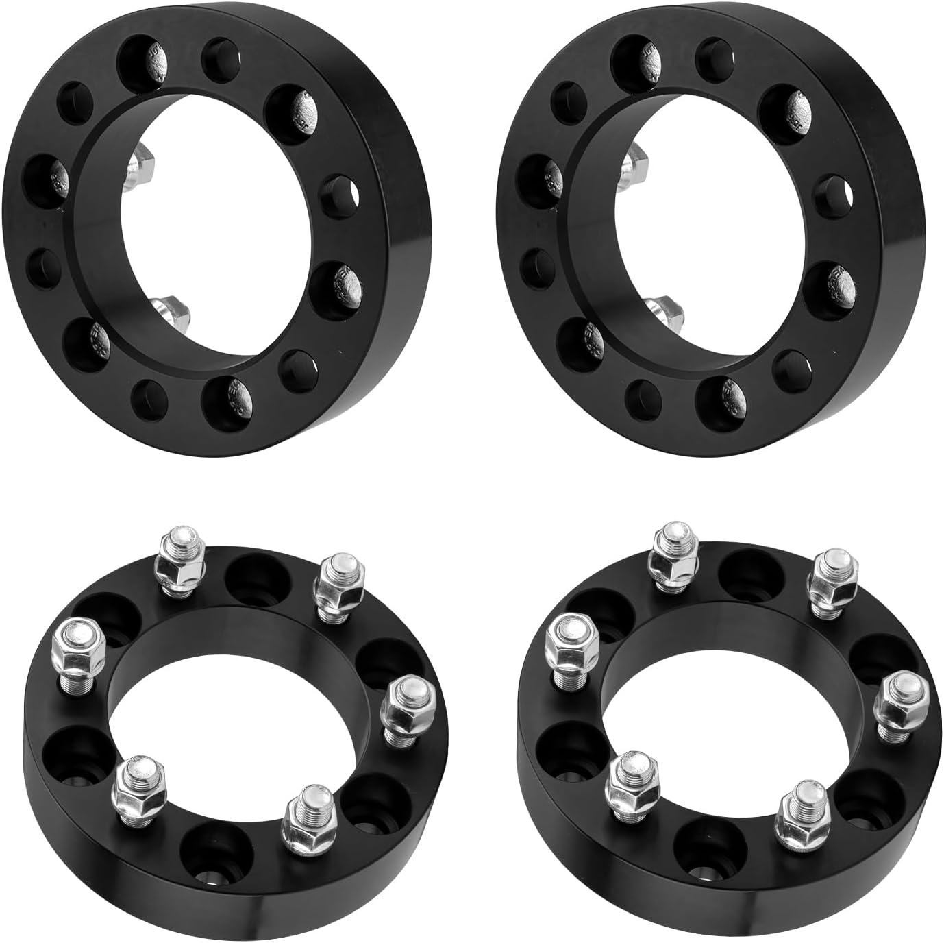 6x139.7mm to 6x135mm Wheel Spacers, 1.5" Wheel Adpaters with Hub Centric,108mm Center Bore M14x1.5 Studs Adapters Fits for Cad-illac Escalade Avalanche 1500 Tahoe GM-C Sierra 1500 Yukon,4pcs