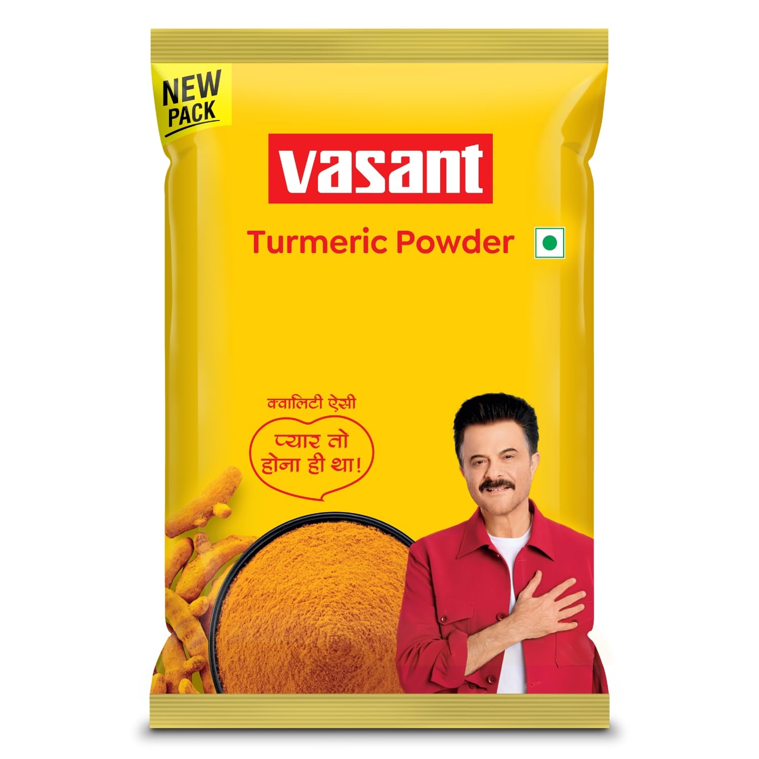 VASANT Turmeric Powder 1KG, Haldi Powder - Haldi Powder Rich in Curcumin, Immunity & Wellness, No Artificial Colors or Preservatives, Made with Cold Grinding Technology, Retains Natural Oils & Aroma, Authentic Spices
