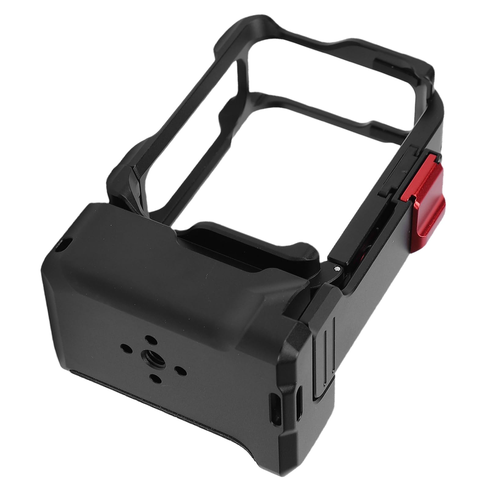 Generic Kit Impugnatura per Action Camera con Impugnatura in Silicone Antiscivolo e Gabbia in Alluminio per Ace Pro 1 2 per Riprese di Strada