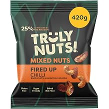 Truly Nuts! Fired Up Chilli Mixed Nuts 420g | Baked Not Fried
