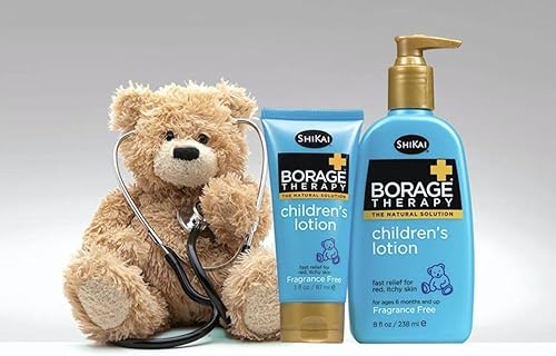 Miniatura 4 de Shikai Borage Dry Skin Therapy Loción para niños, 8 onzas, paquete de 4