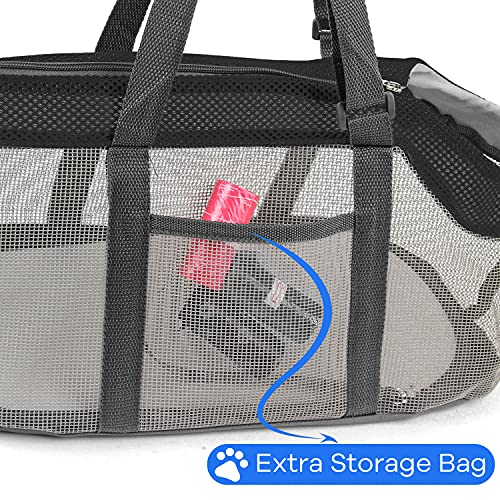 Reinchool Portable Travel Small pet Carrier, Soft and Comfortable Small Animal Side Tote Bag for Shopping, Outdoor… - Image 5