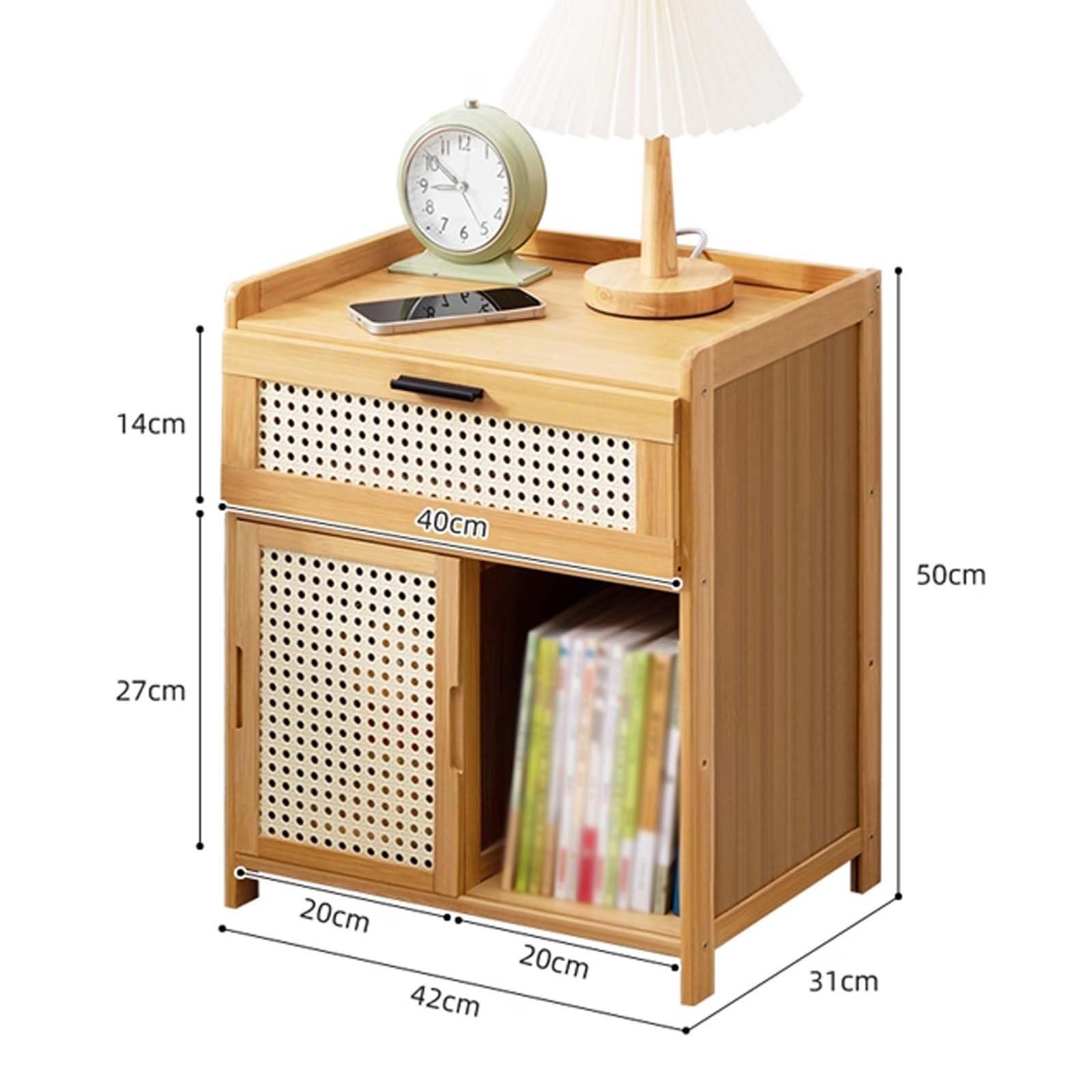 Comodini Piccolo Verticale, Comodino Camera da Letto | Tavolino Moderno e Minimalista per Camere da Letto, Dormitori e Piccoli Spazi