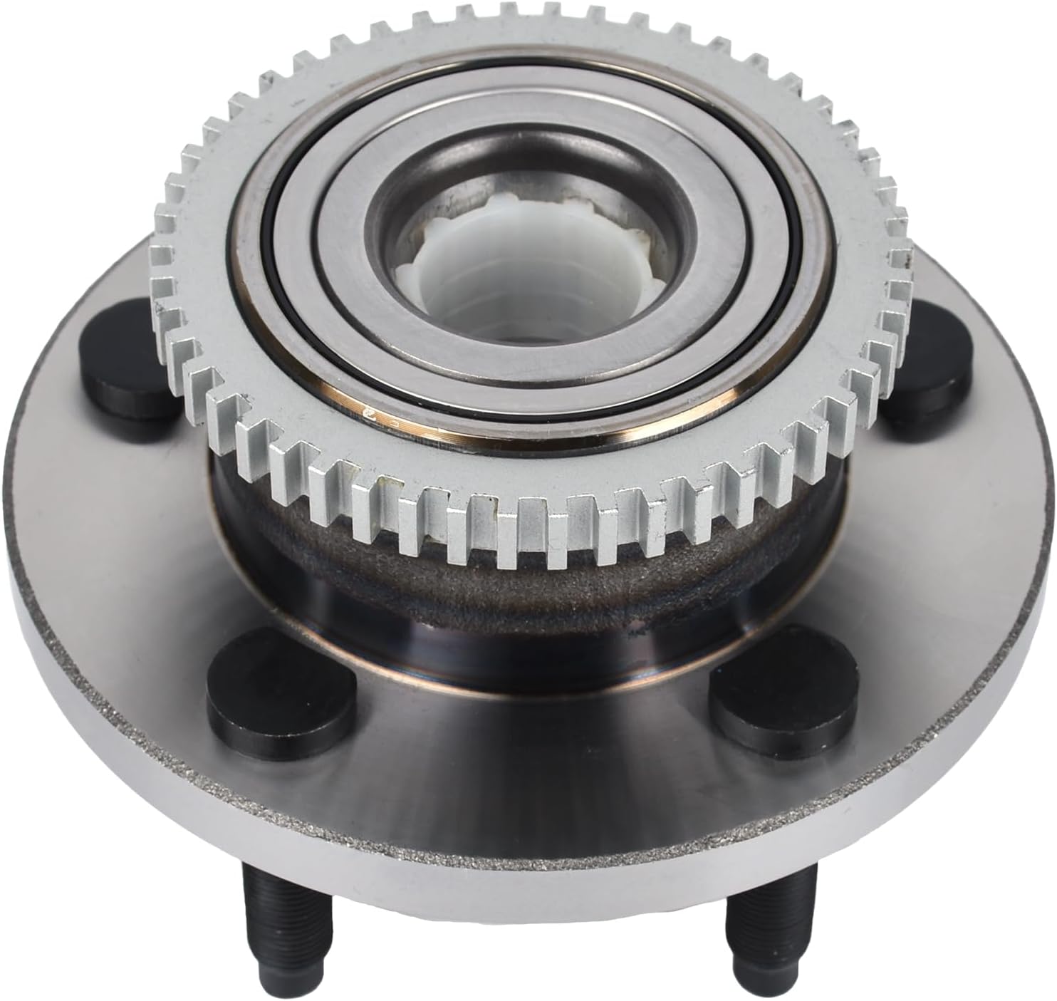 Autoround 513221 Wheel Hub And Bearing Assembly Compatible with 2005-2014 Ford Mustang, 2005-2007 Avanti Avanti w/ABS