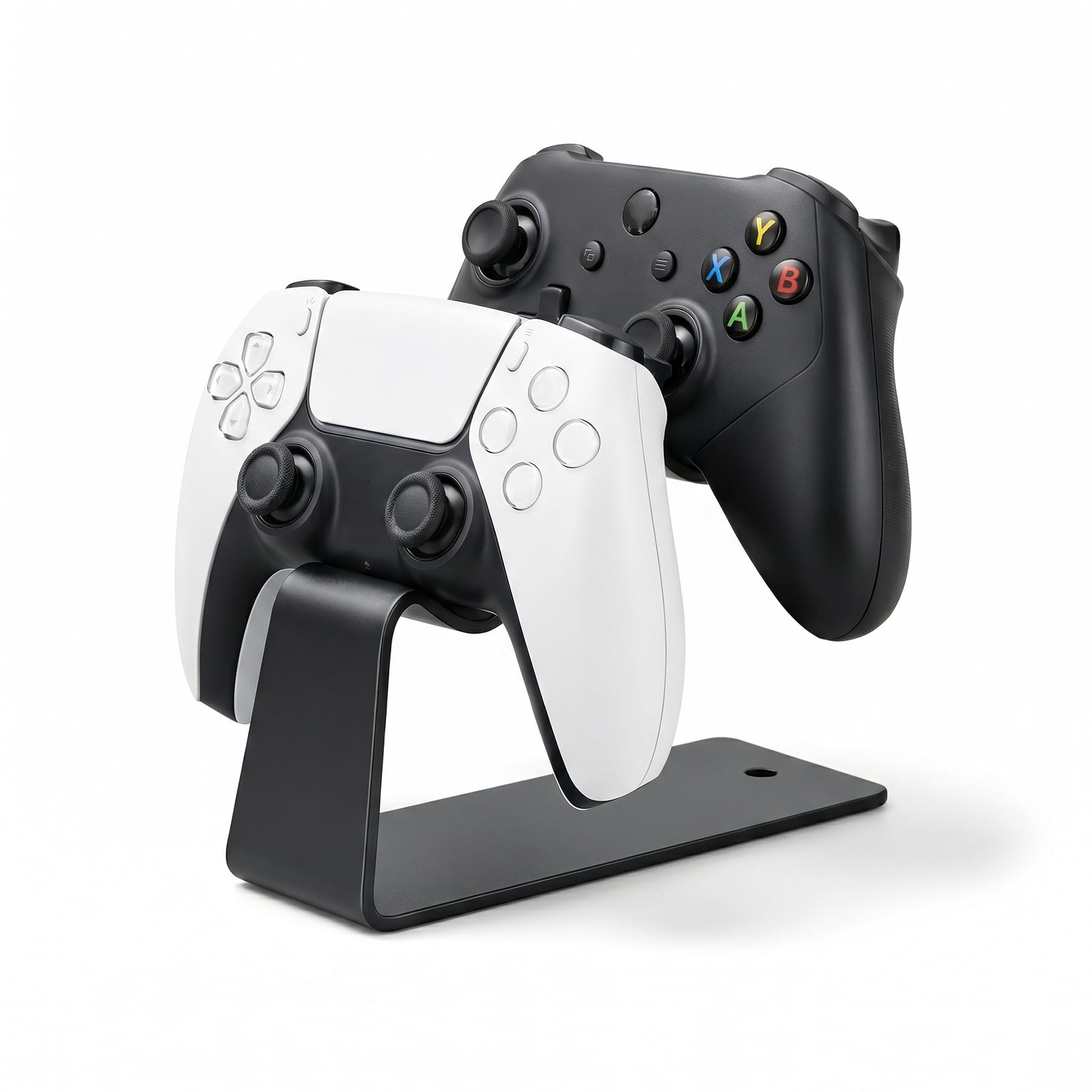 Desktop Controller Holder Controller Organizer Gaming Accessories 2 Tier Universal Metal Controller Stand for Xbox Series X S, Elite 2, PS5, PS4, Switch Pro and Almost All Controller