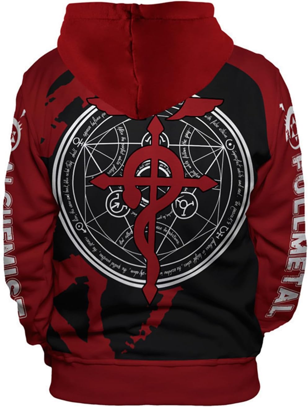 Adult Edward Elric Sweatshirt Fullmetal Alchemist Costume Couples 3D Printed Hoodies Pullover Zipper Coat Jacket - Image 2