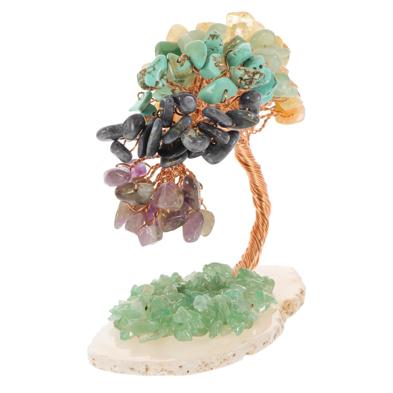 Árbol de Dinero de Cristal con base estable VILLCASE para decoración 1