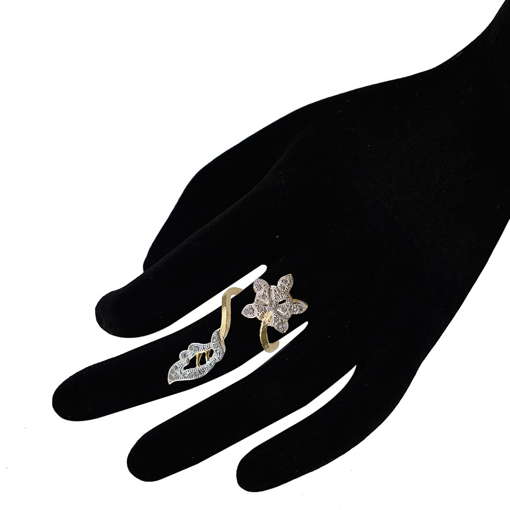 Adjustable American Diamond Ring - Sparkle with Elegance!