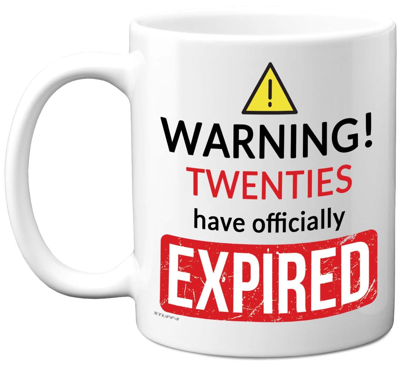 30th Birthday Gifts for Women Men - Twenties Have Expired - Rude Novelty Gag Joke Funny Mugs for 30th Birthday Present, 11oz Premium Ceramic Coffee Mugs