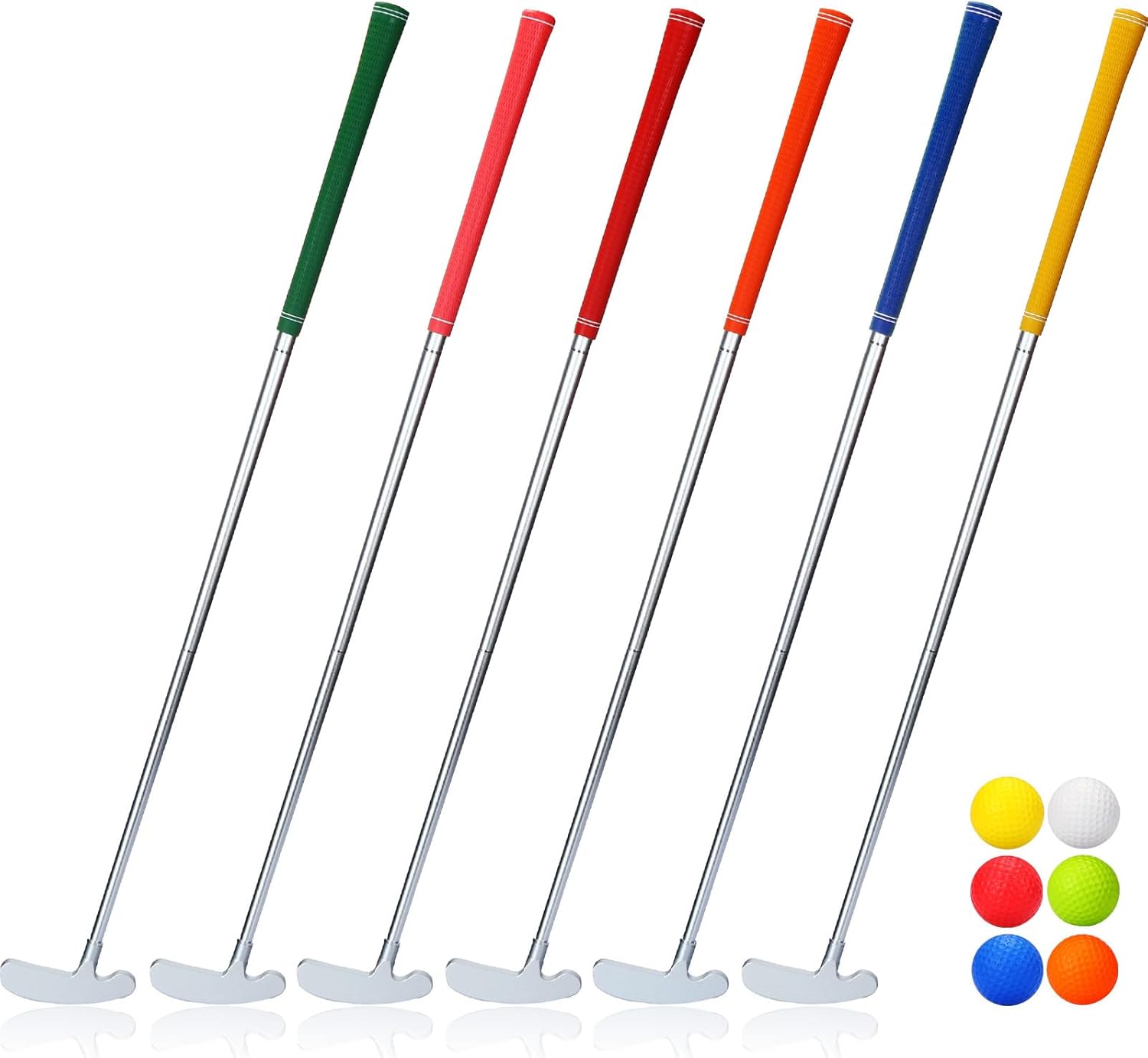 Liliful 6 Pcs Golf Putters for Men and Women Two Way Mini