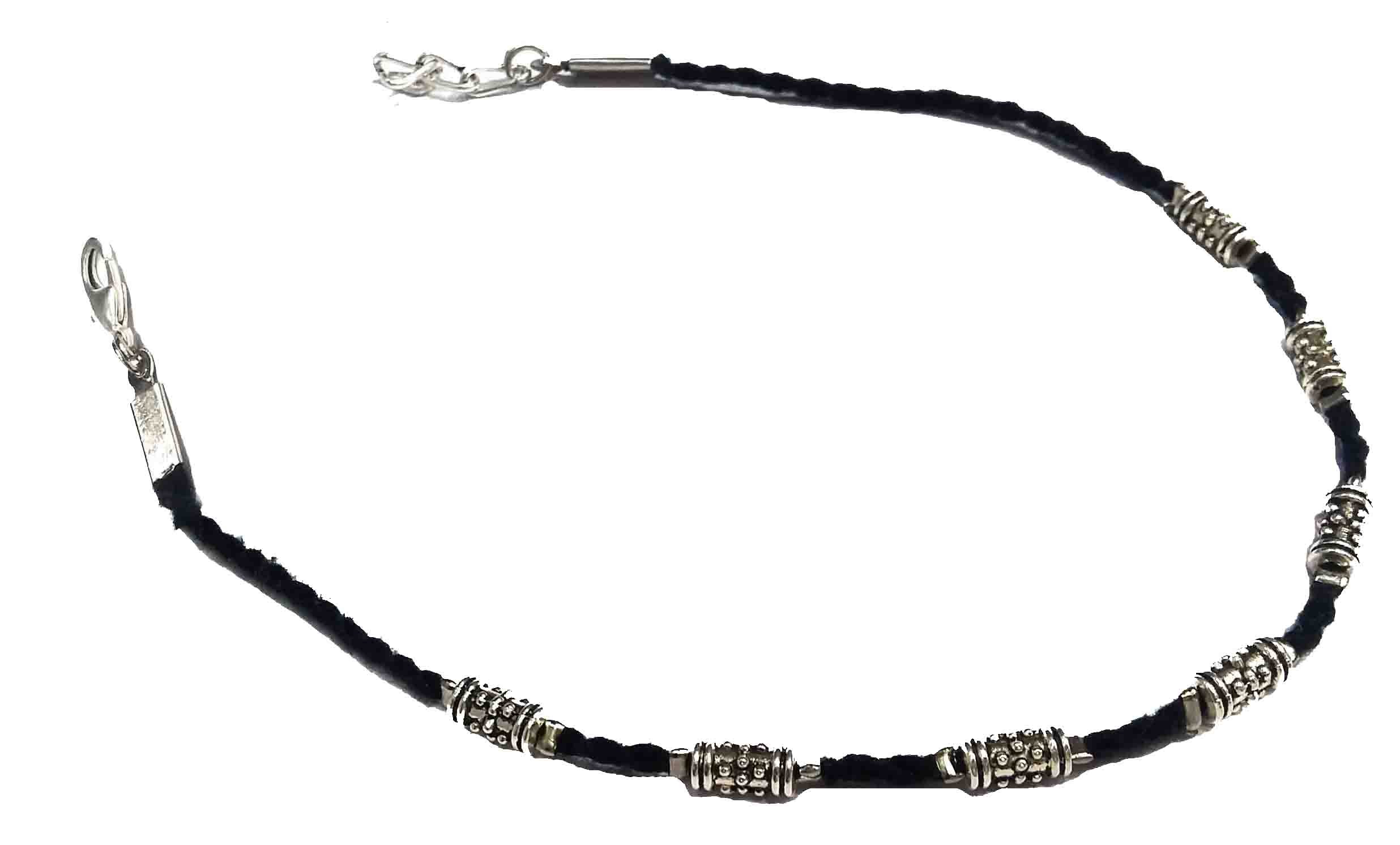 GURJARI JEWELLERS Brass Pipe Beads Anklet For Girl (black) (B0777KRLLS) Amazon Price History, Amazon Price Tracker