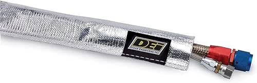 Design Engineering Heat Sheath™ Aluminized Sleeving – 1/2" I.D. x