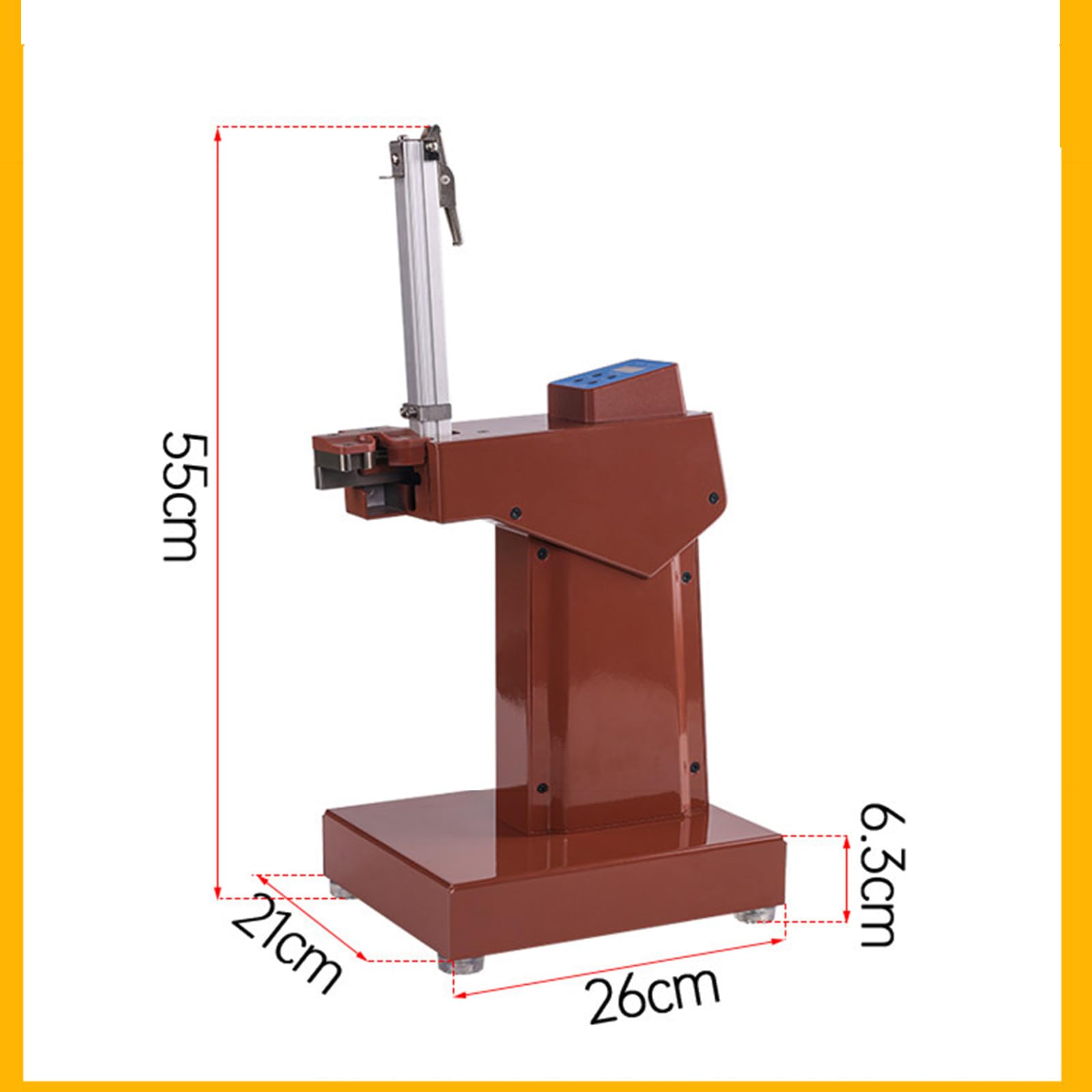 Macchina manuale per sigillare sacchetti di plastica, clip e legatura automatica, doppia modalità, controllo del conteggio per imballaggi alimentari e applicazioni al supermercato, facile da usare