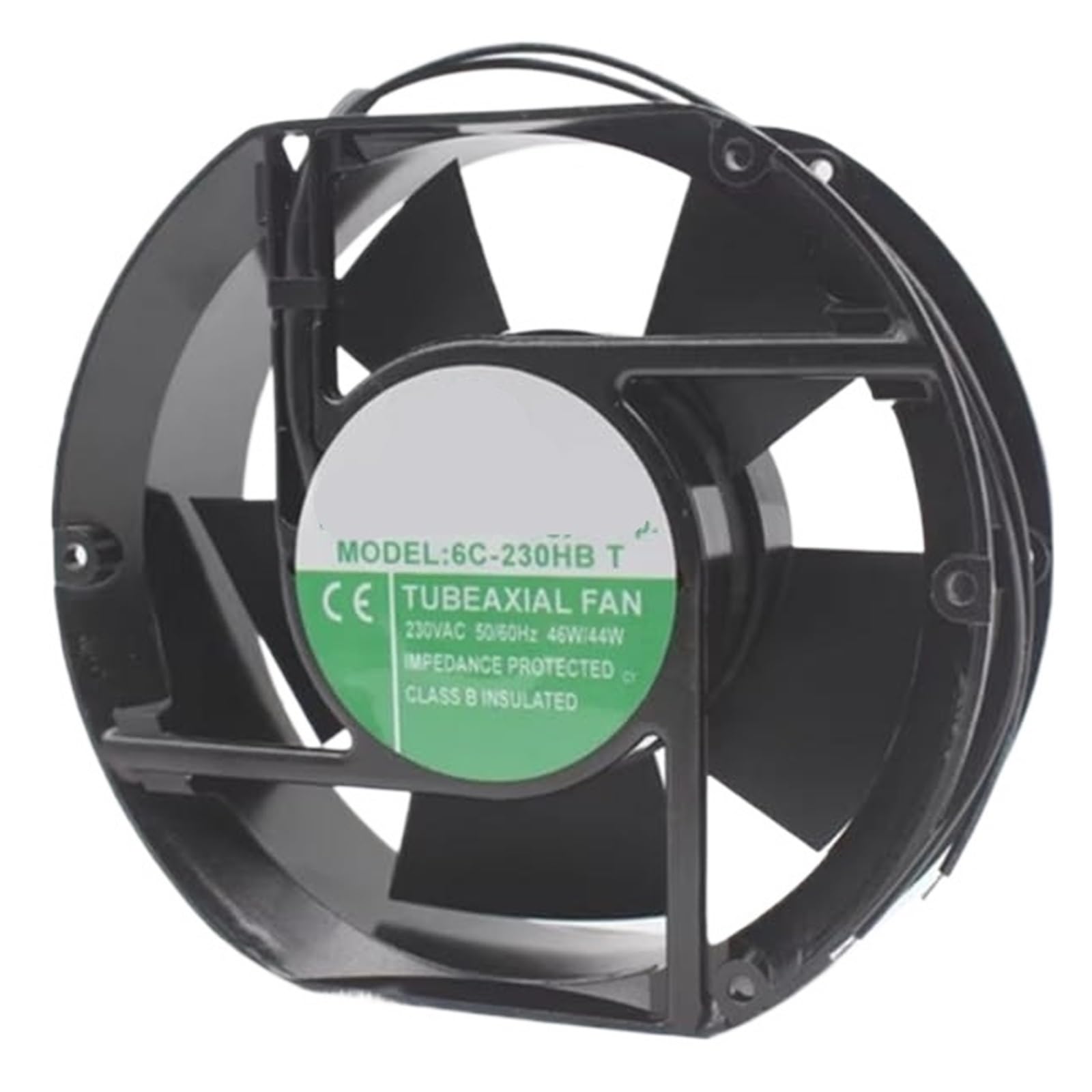 ZBWZXBDJ Fan 6C-230HBT AC 230V 17251 17cm 2 wire cooling fan