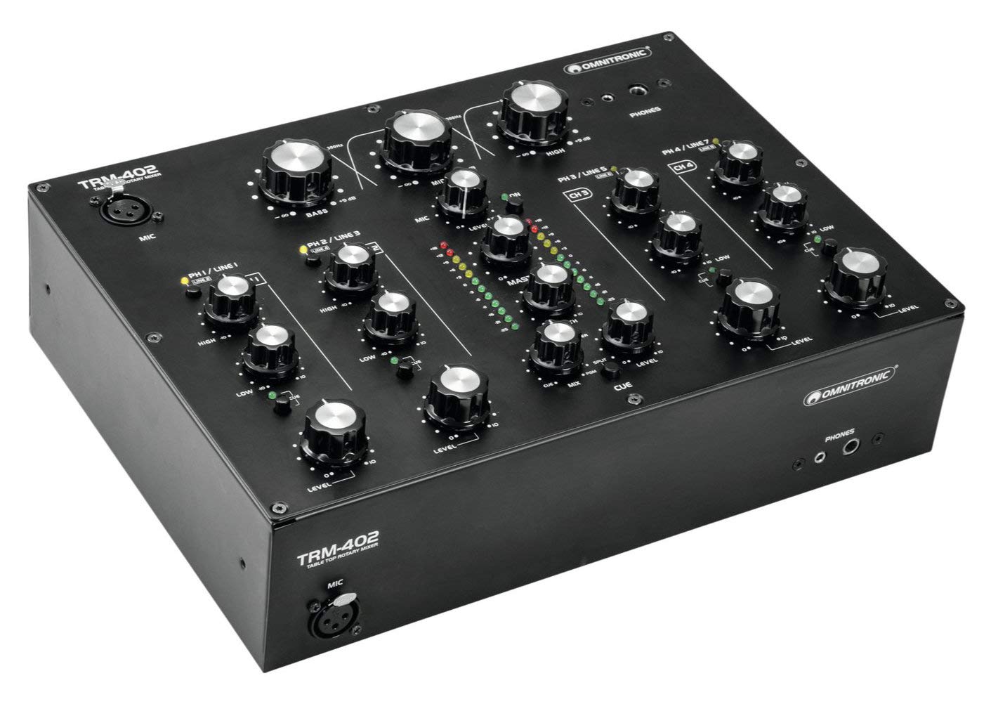 Omnitronic TRM-402 4-Channel Rotary Mixer