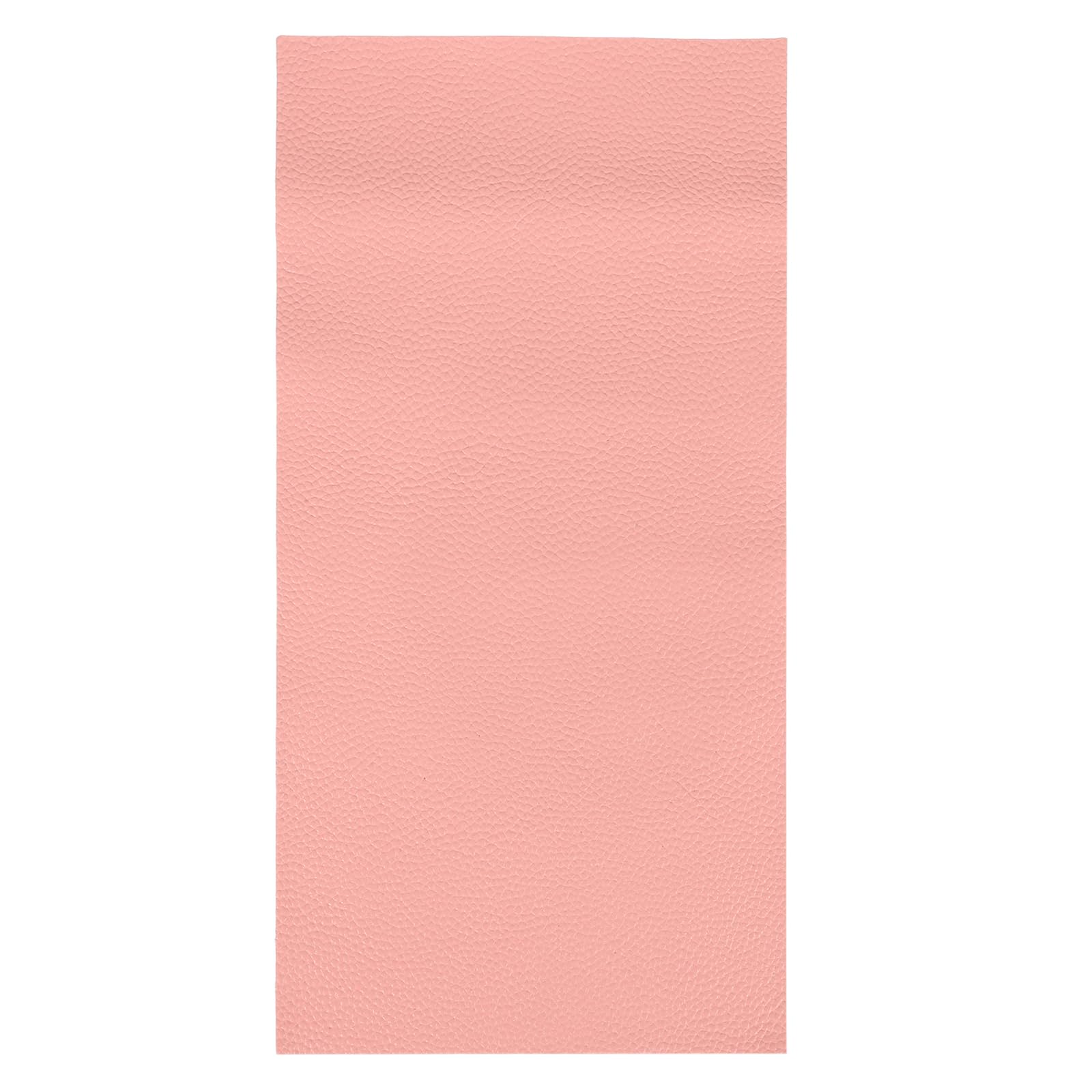Feuille de cuir pleine fleur épaisse rose pour réparer vos meubles usés