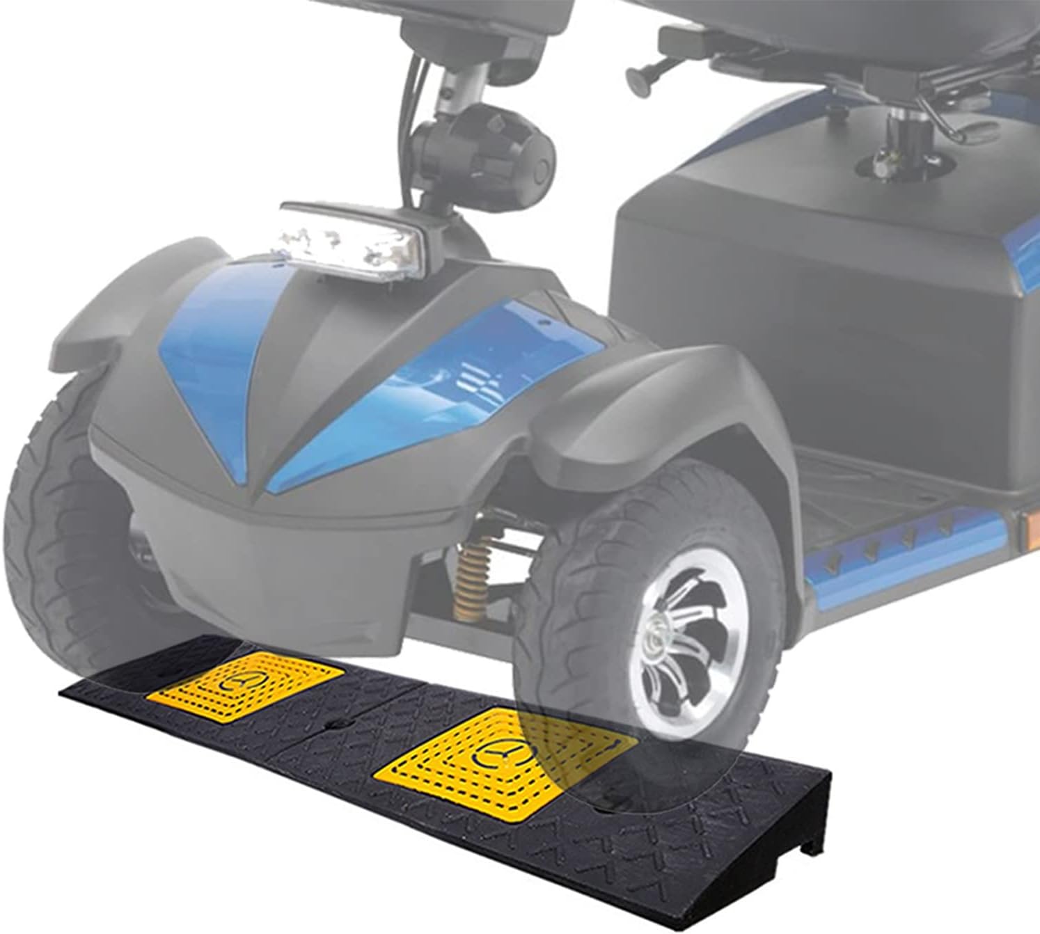 Mobility Scooters Ramp for Home Entry Doorstep Steps Stair, Wheelchair Handicap Curb