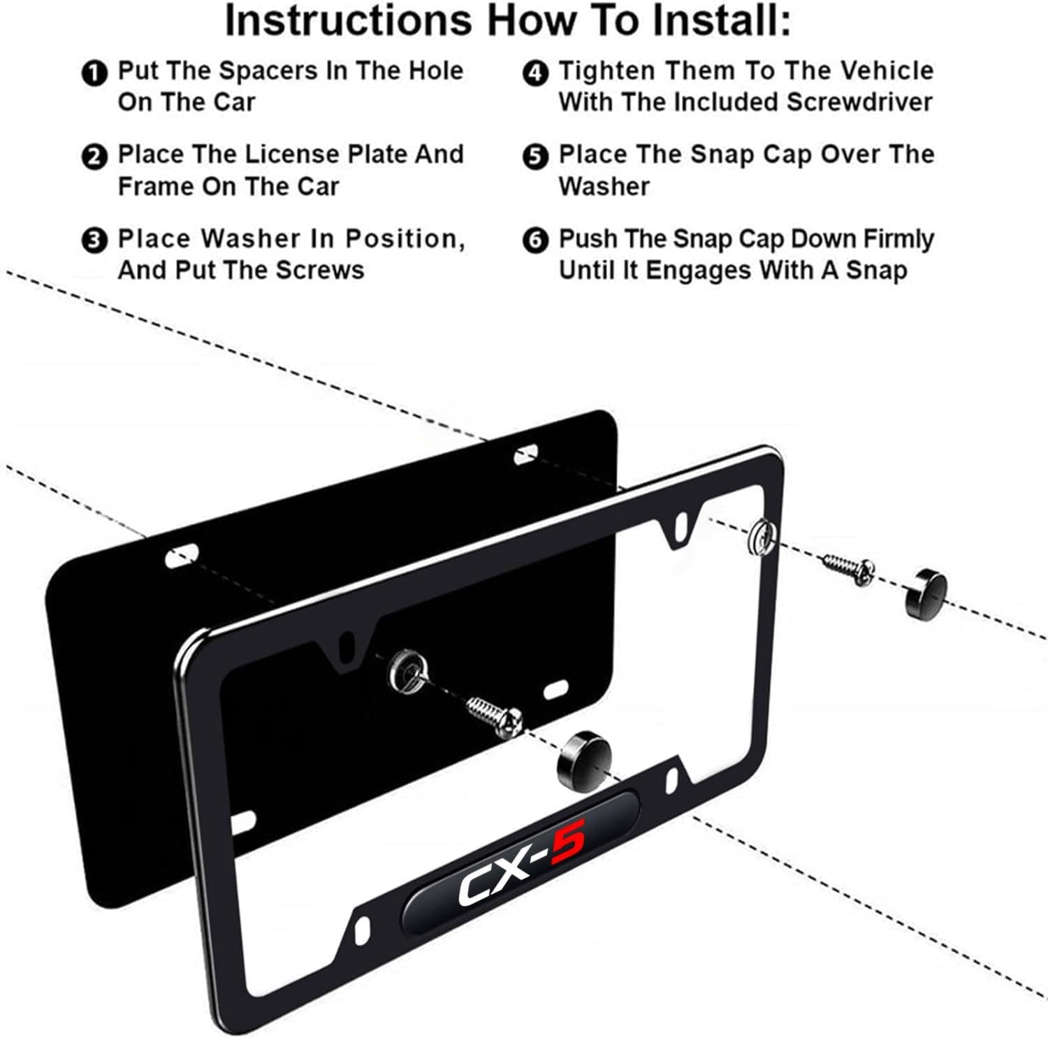 MAZDA FITMENT V3 - LICENSE PLATE FRAME – Mazda Fitment MAZDA FITMENT V3 - LICENSE PLATE FRAME – Mazda Fitment