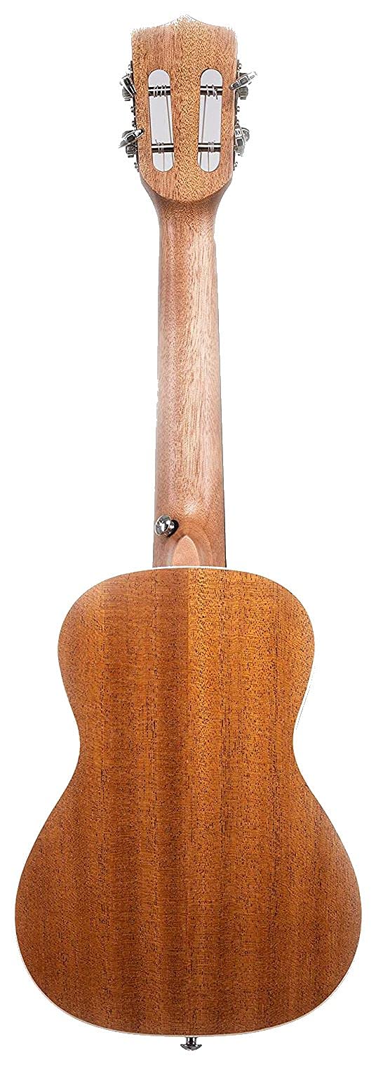VOLT - Ukulele Texas, dimensioni: tenore, copertina in abete massiccio, tastiera: palissandro, finitura lucida, bordi in madreperla, lunghezza: ca. 660 mm, con bottoni per cintura, custodia imbottita