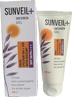 SUNVEIL + SUNSCREEN For All Skin Type GEL 50 SPF