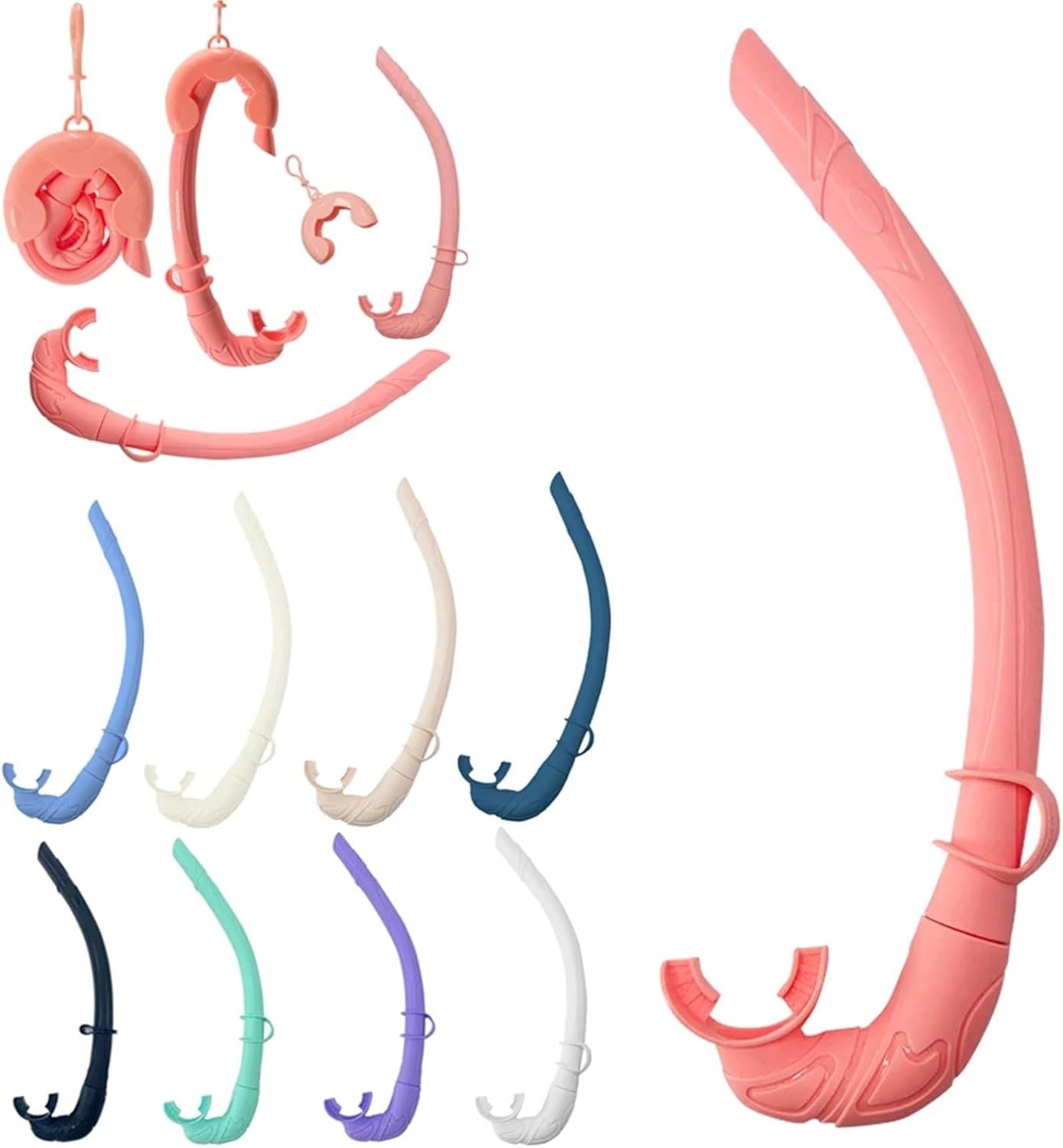 Diving Snorkel Diving Snorkel Snorkeling Set Silicone Mouthpiece Professional Water Sports for