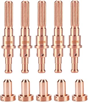 thermal dynamics cutmaster 51 consumables, PLASMA TIP ELECTRODE NOZZLE SET FOR THERMAL DYNAMICS SL60/100 PLASMA TORCH 10PCS