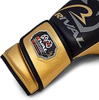 Vista 4 de Guantes de boxeo RIVAL RB100 profesionales para bolsa, 6mm de acolchado D30, microfibra artesanal, sistema innovador Wrist Lock 3