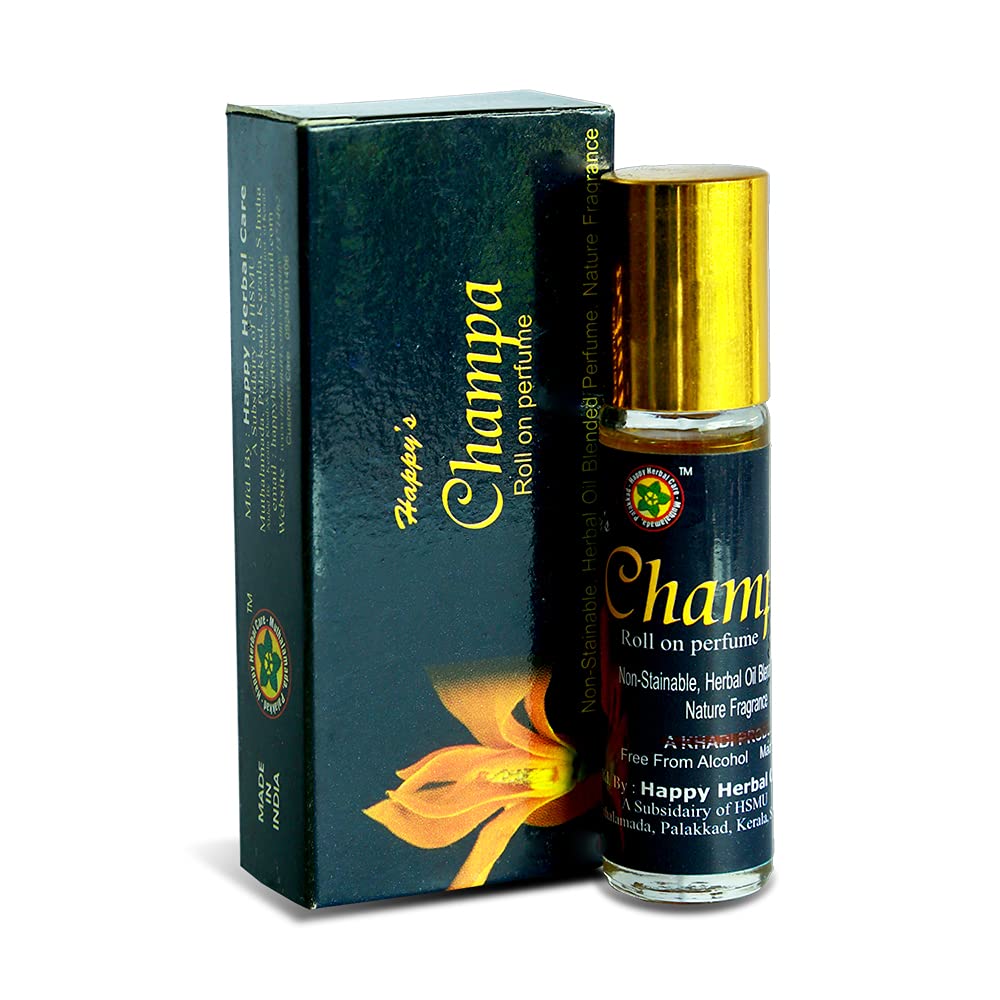 Champa Natural Perfume Oil Roll-On Body Perfume-picture-42