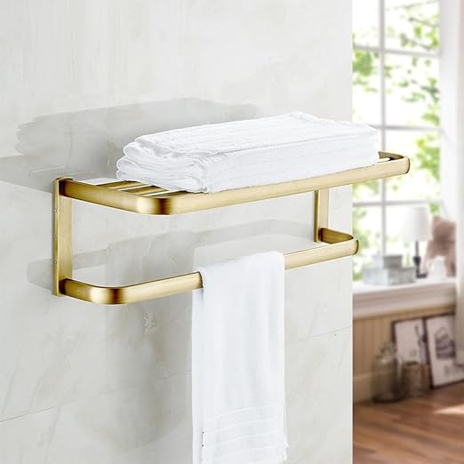 ZXY Moderno Estilo Minimalista Color Oro toallero, Pulido de ...