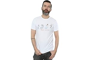 Disney Men's Frozen 2 Olaf Shape-Shifter T-Shirt