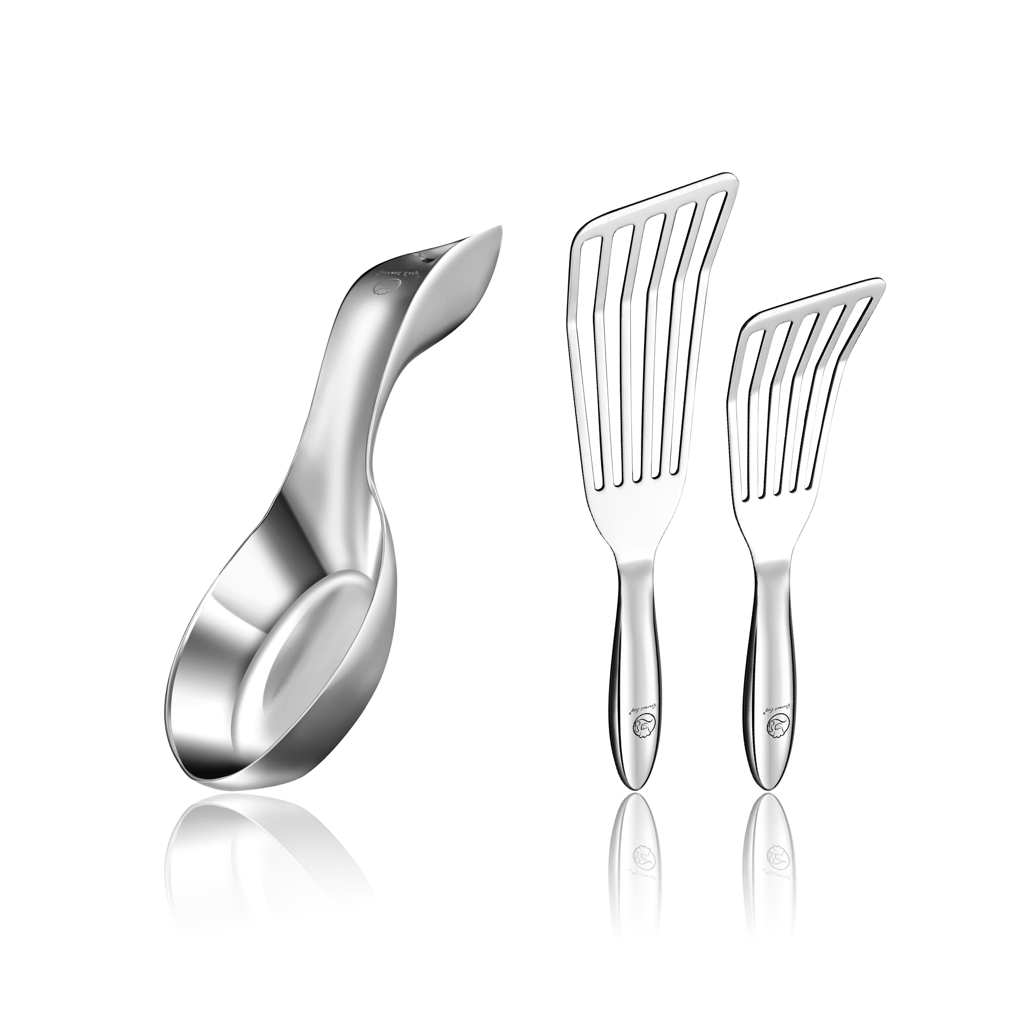 SPOONR + FISHTURN utensilio de cocina ergonómico y multiusos para remover