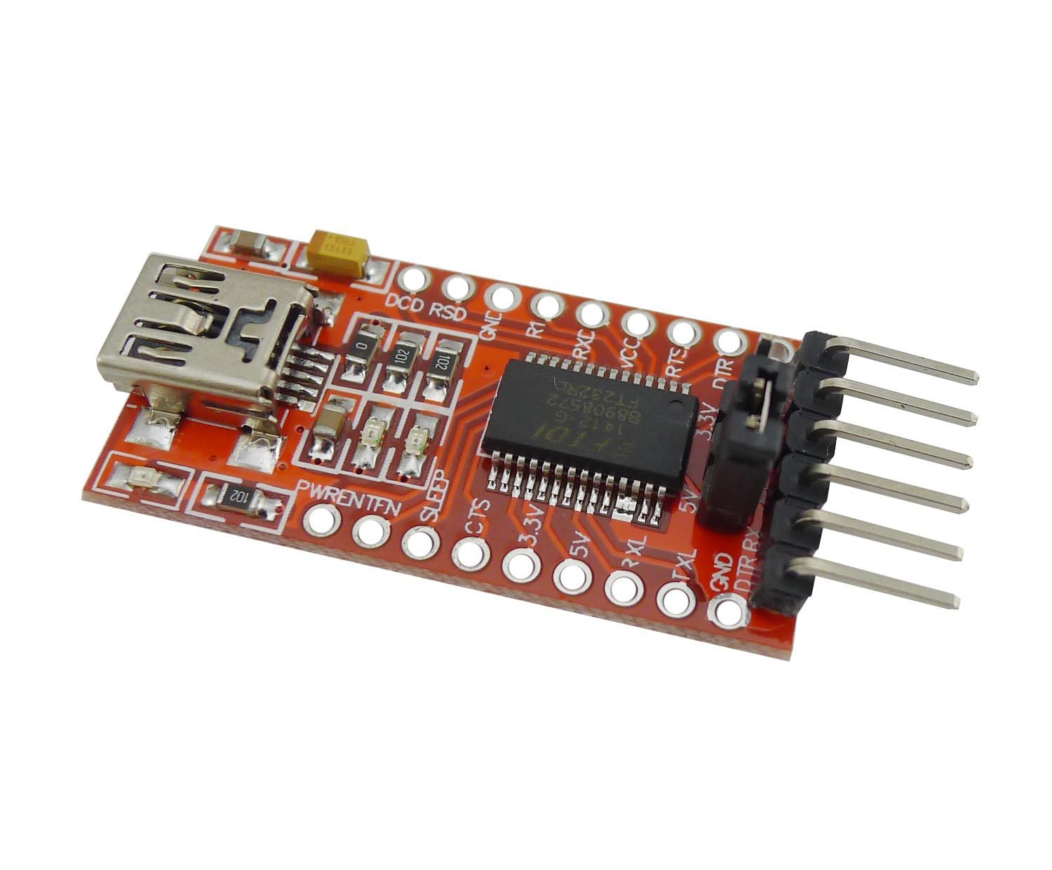 3PCS FT232RL Adattatore USB al convertitore della USB a Ttl modulo 5V 3,3V Basic Program Downloader
