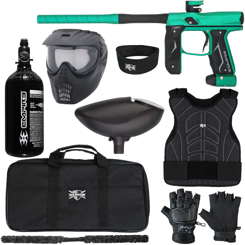 Action Village Empire Axe 2.0 Level 1 Protector Paintball Gun Package Kit