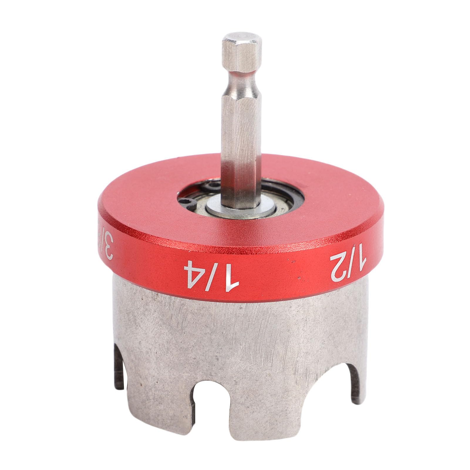 Asixxsix Threaded Rod Nut Runner, Nut Spinning Drill Attachment Hex Shank Nut Driver Extractor for 1/4" 3/8" 1/2" Threaded Rod, for Fast Nuts and Bolt Removal