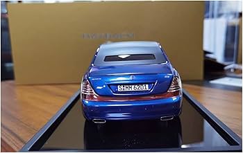 Maybach62ミニカー Amazon.com: 1 18 Diecast Vehicle for Maybach 62S Landaulet
