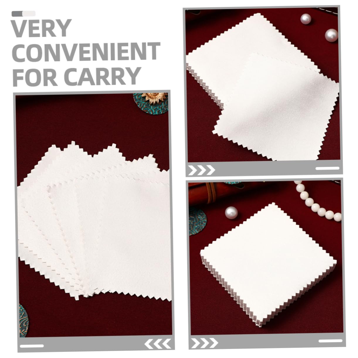 Pezza per Pulire Polacco Panno per Lucidare L'Oro Detergente per Gioielli in Argento Panno per La Pulizia Dell'argento Sterlina Grigio Pelle Scamosciata