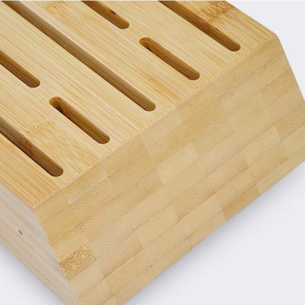 Bloque de Cuchillos Transparente sin Cuchillos, Organizador de Soporte de Cuchillos de Cocina, Estante de Muelle de Cuchillos de Duradero para Accesorios de Almacenamiento de Cubiertos de Cocina
