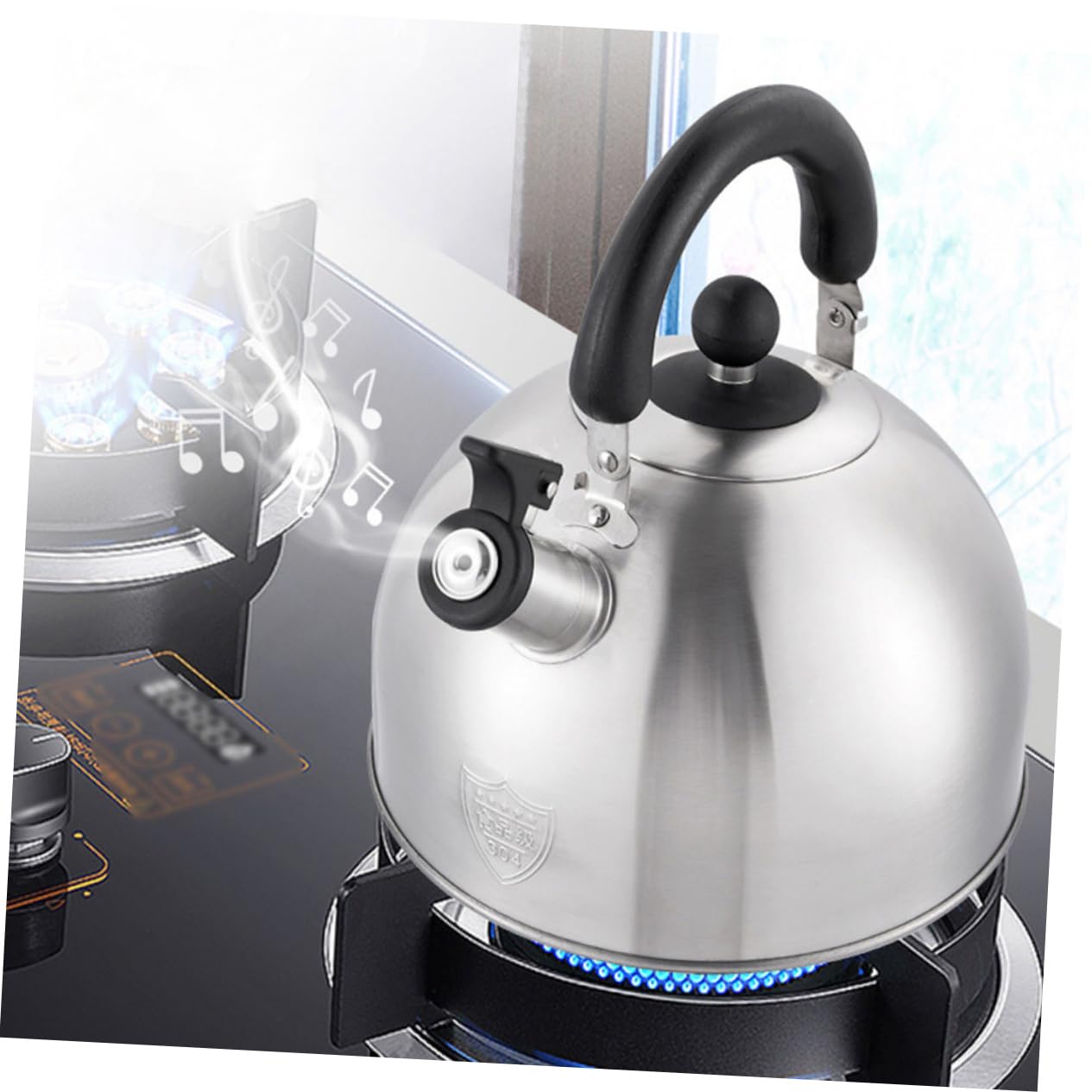 BESTonZON 6pièces Bouilloire Sifflet Inoxydable De Becs Nozzle Pour Bouilloire Accessoire Pratique Et Facile à Installer Compatible Majorité Des Modèles